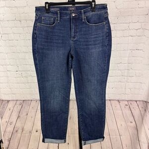NYDJ Margot Girlfriend Style Lift X Tuck Technology Jeans Size 10